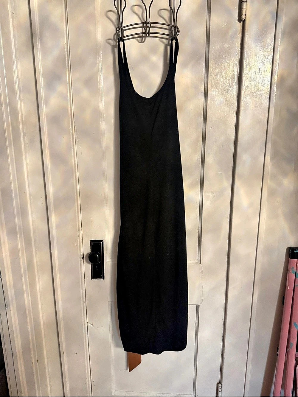 Black & Brown Maxi Dress Like New